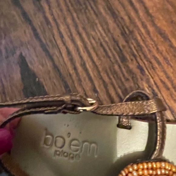 Beautiful Bo’em sandals with jewels and beading - Picture 11 of 12